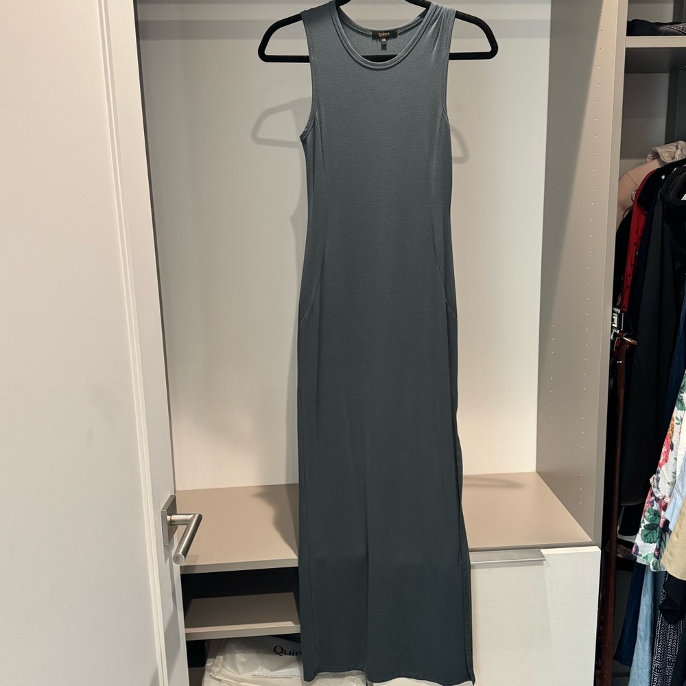Quince Tencel Jersey Tank Maxi Dress - Picture 2 of 5